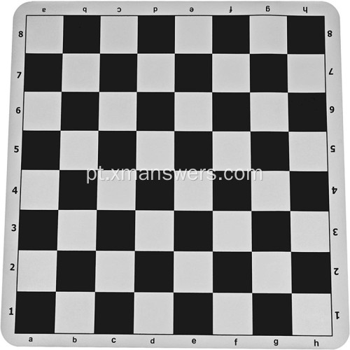 O tapete de xadrez de torneio 100% silicone original